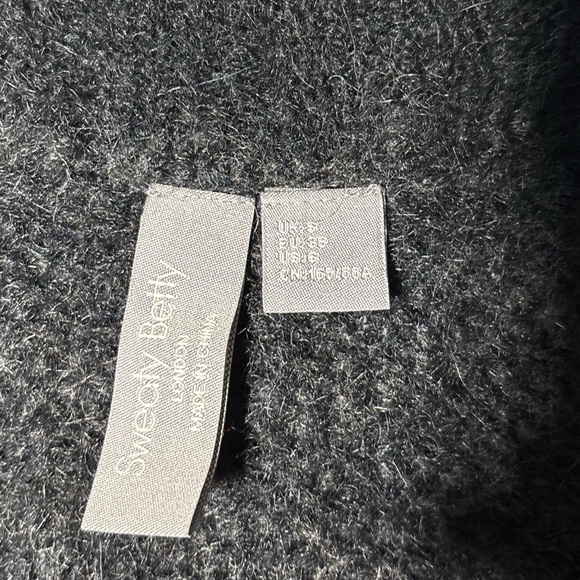 Sweaty Betty Boucle Alpaca Mohair Blend Sweater Womens Size 6 - Picture 4 of 5